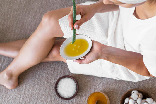 Aloe vera for face