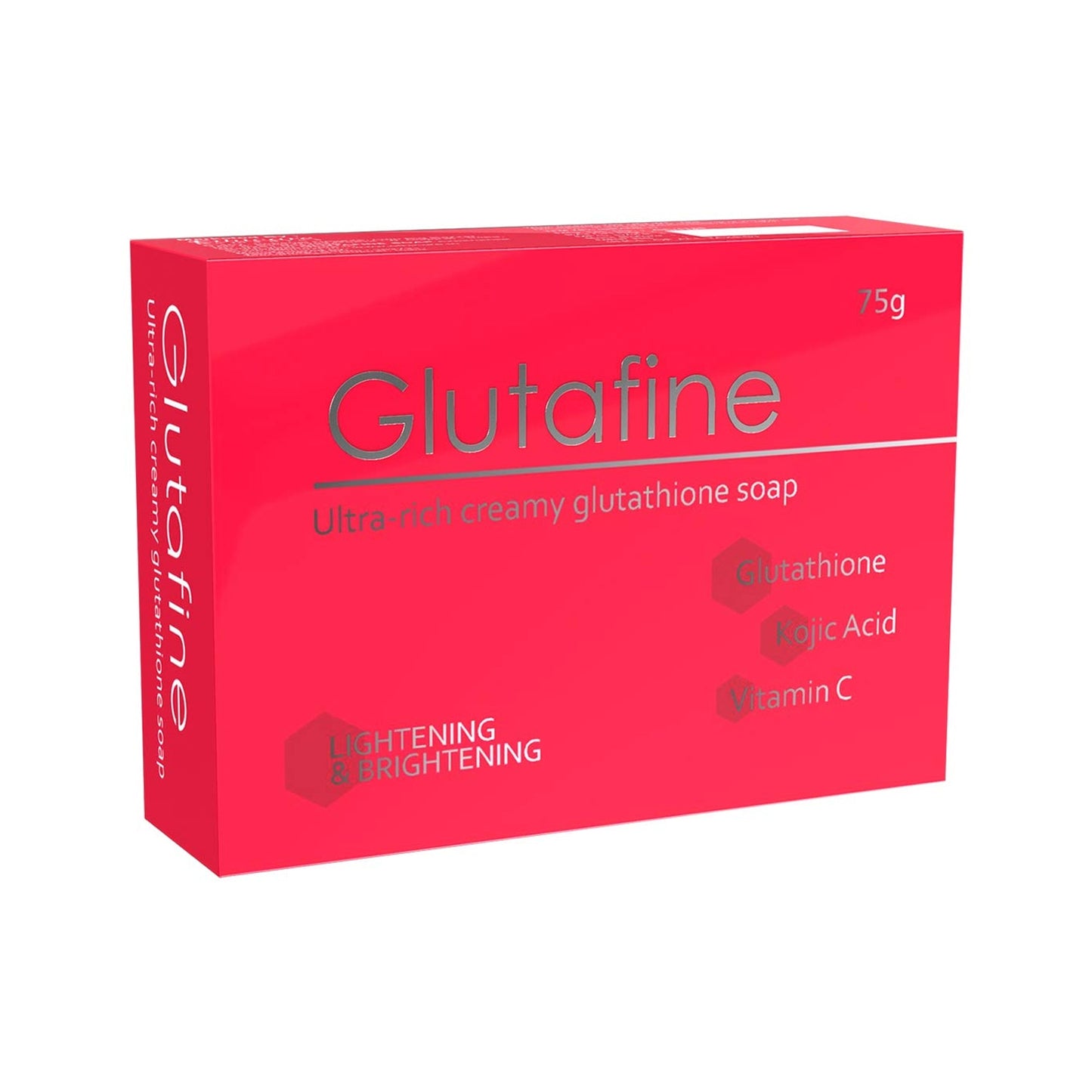 Glutafine rich creamy soap lightening & brightening