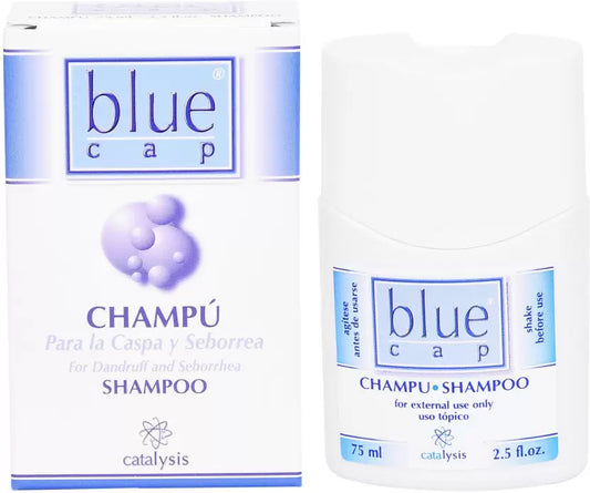 blue cap shampoo