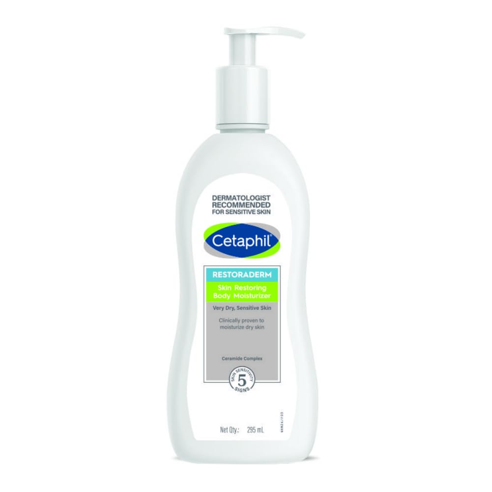 Cetaphil Restoraderm Skin Restoring Body Moisturizer | For Very Dry, Sensitive Skin