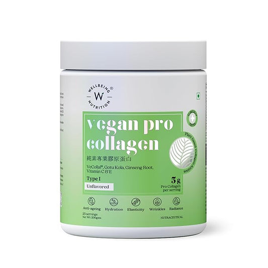 Wellbeing Nutrition Vegan Pro Collagen Unflavoured (200g)