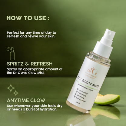 Dr G Avo Glow Facial Mist: Your Secret to Glowing Skin Perfection