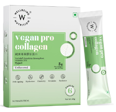 Wellbeing Nutrition Vegan Pro Collagen (Unflavored, 48g)