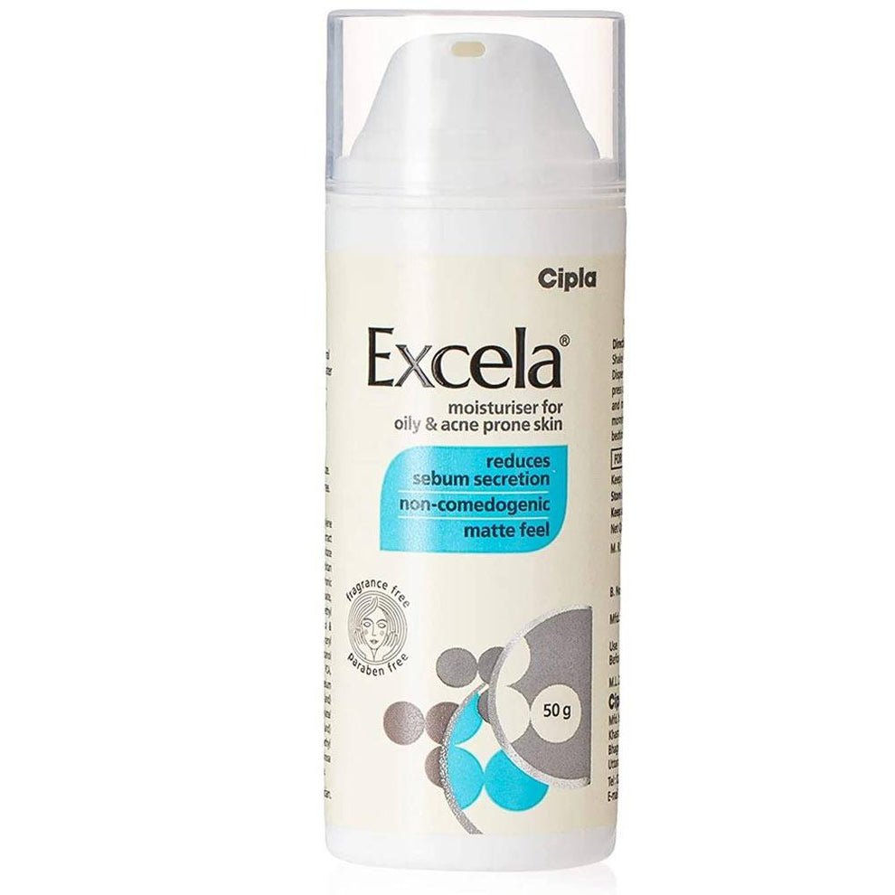 Cipla excela moisturizer for oily and acne prone skin Dr Geetika