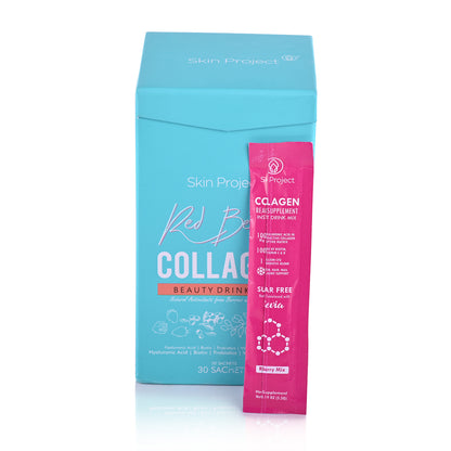 Collagen Red Berry Instant Drink Mix