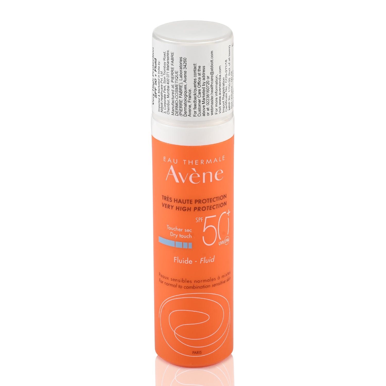 Avene Sun Block SPF 50+ | High Protection Sunscreen for Sensitive Skin ...