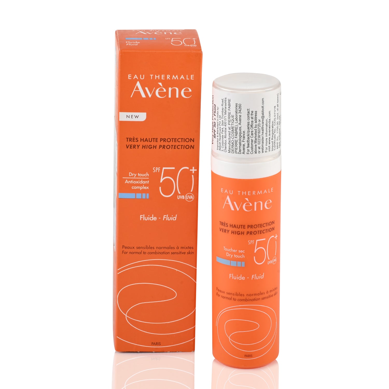 Avene Sun Block SPF 50+ | High Protection Sunscreen for Sensitive Skin ...