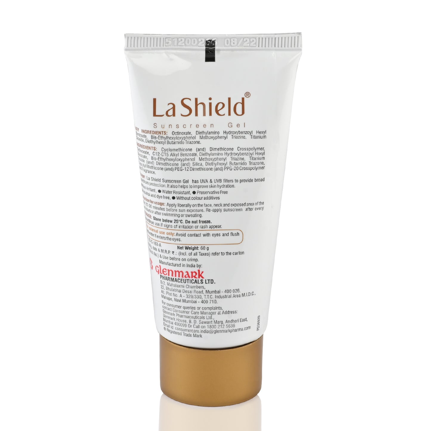 La Shield Sunscreen Gel SPF 40 (50gm)