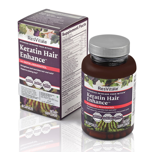 GNC Keratin Hair Enhance with Biotin and Resveratrol