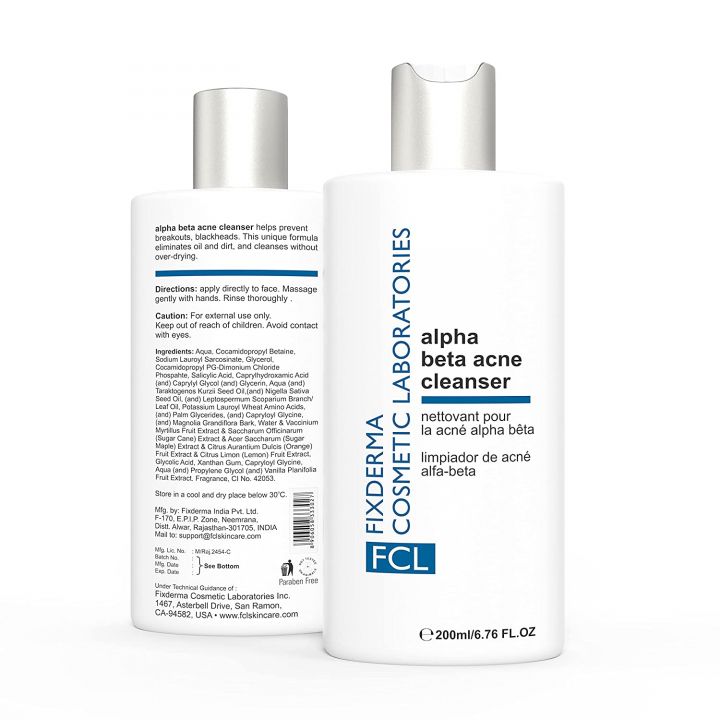 FCl Alpha beta acne cleanser