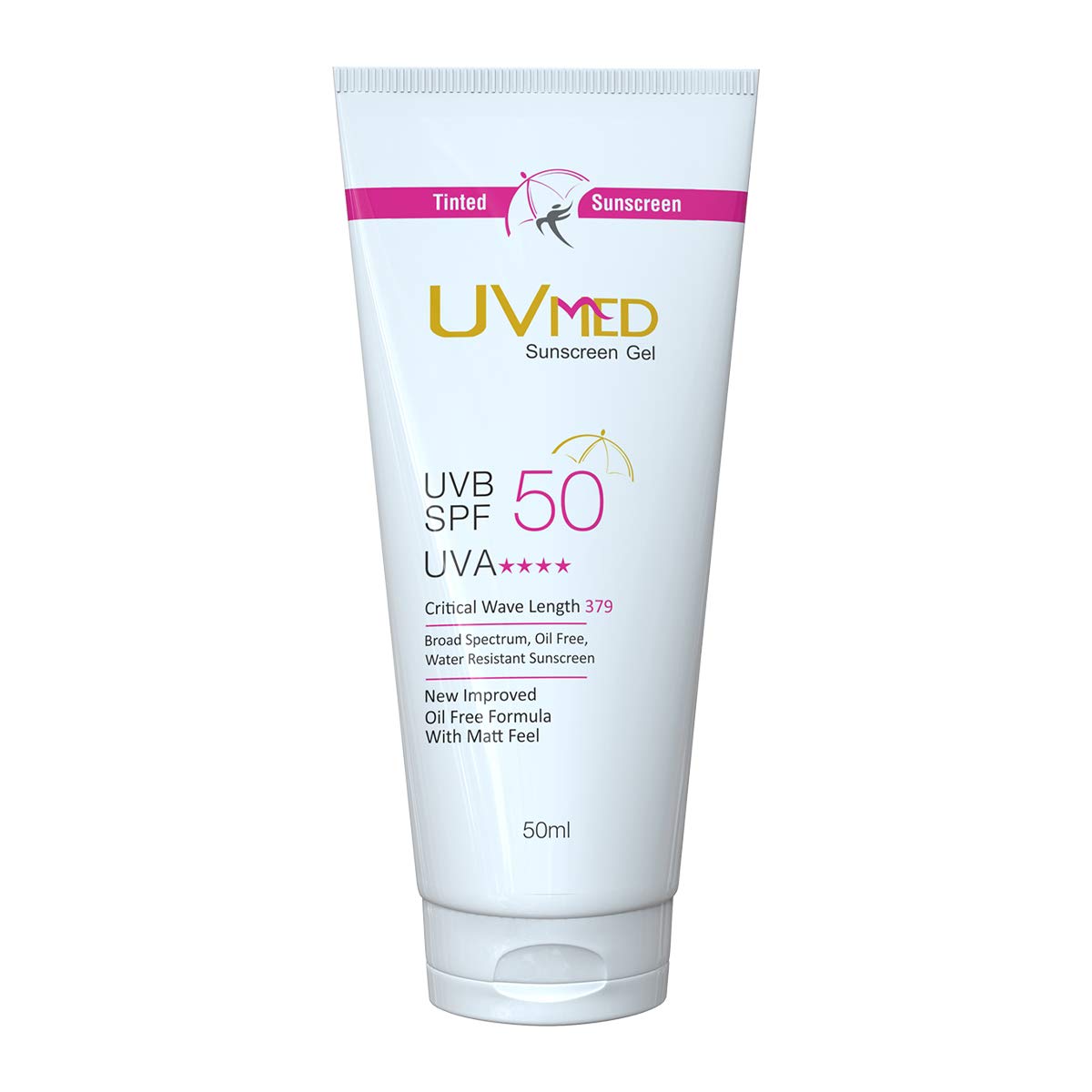 Uvmed Tinted Sunscreen Gel with SPF